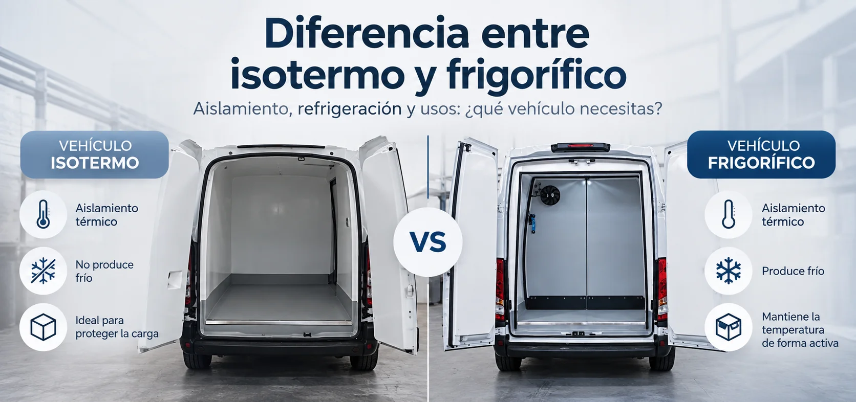 Diferencia entre isotermo y frigorífico: ¿qué cambia entre ambos?